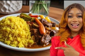 This Easy Beef Stew & Turmeric Rice by Ify’s Kitchen Is the Midweek Dinner Fix You Need