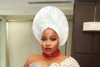 Veekee James Is Serving White Lace Perfection & We’re Taking Notes for Our Next Owambe