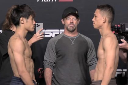 UFC Vegas 108: Taira vs. Park Final Face-Offs