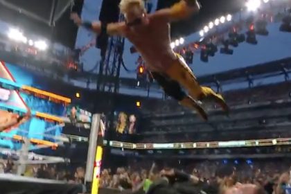 WWE SummerSlam results: Logan Paul puts Jelly Roll through table, gets pinfall with devastating frog splashes