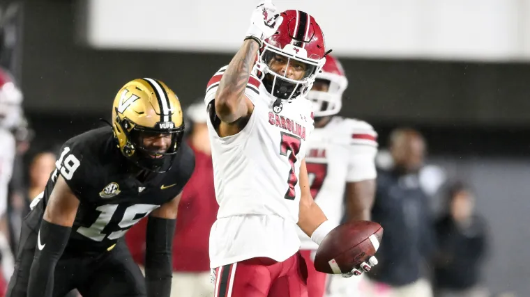 South Carolina’s Gage Larvadain making strong case as NFL wide receiver in training camp