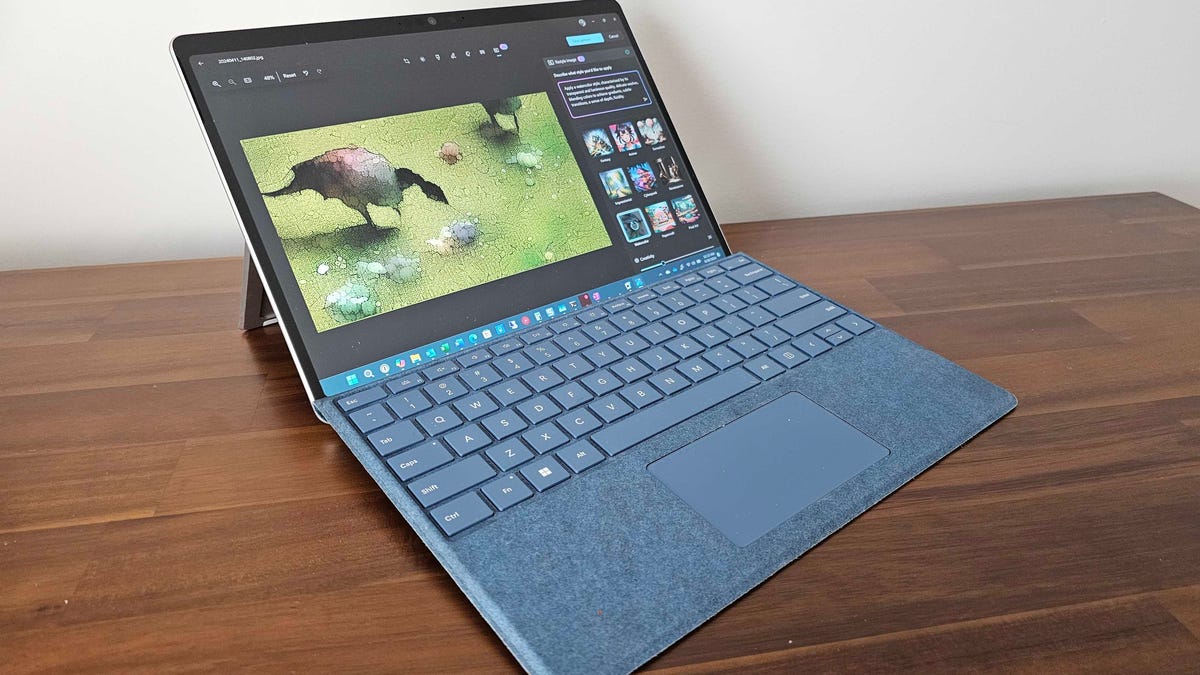 I recommend this Windows tablet for work travel over the iPad Pro
