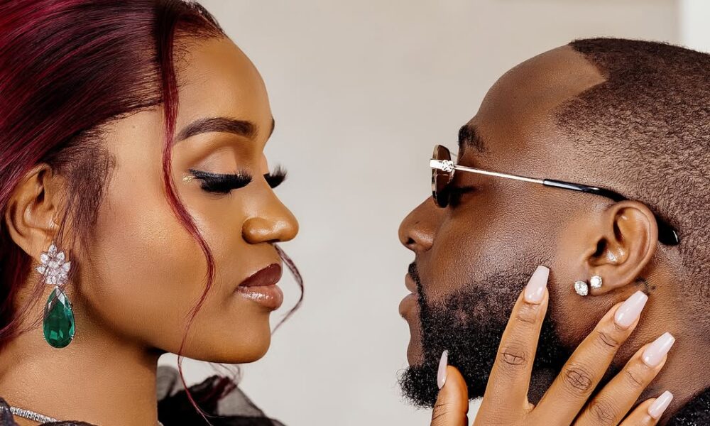 Davido & Chioma’s Latest Prewedding Look Is Black Glamour at Its Finest