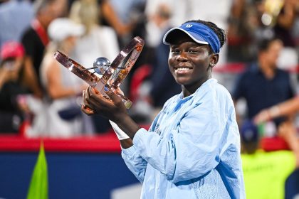 ‘I Wouldn’t Have Been Here’ – Victoria Mboko Expresses Gratitude to Her Parents as They Watch Her Lift Canadian Open Trophy