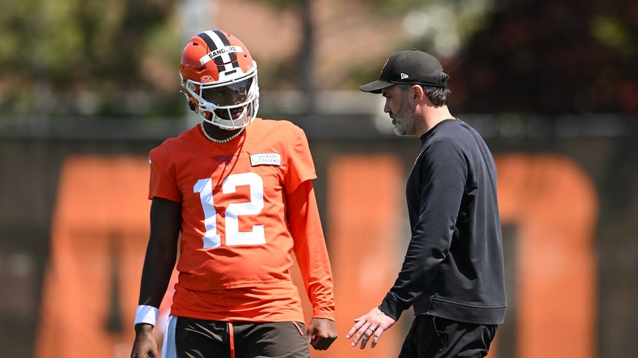 Shedeur Sanders’ coach declines to give clarity on quarterback’s standing after stunning preseason debut