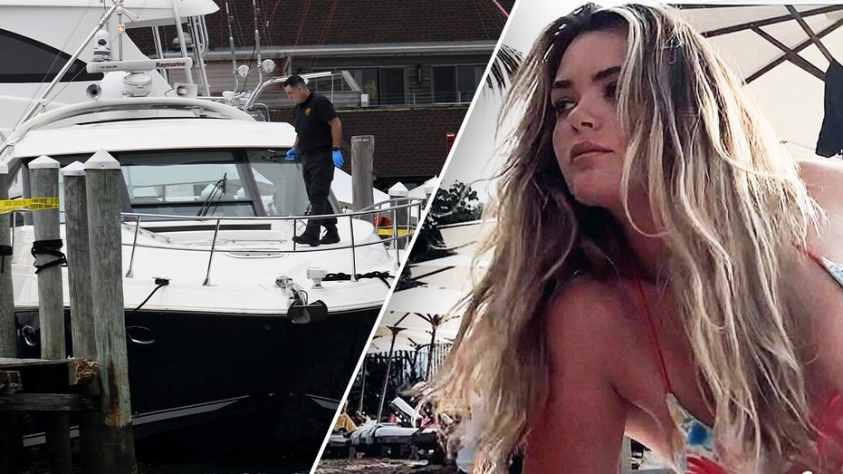 Cops sweep yacht after Irish bikini model dies in glamorous Hamptons harbor