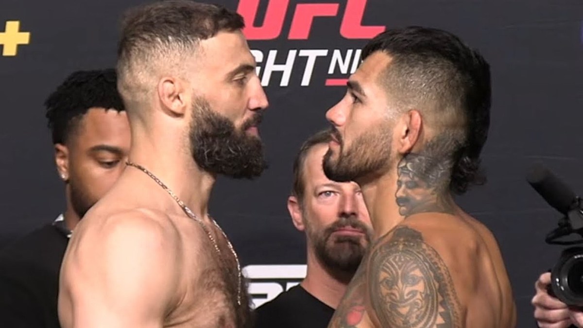 UFC Vegas 109: Dolidze vs. Hernandez Final Face-Offs