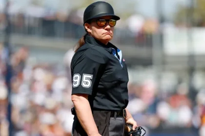 Who is Jen Pawol? How female umpire is making MLB history in Braves-Marlins series