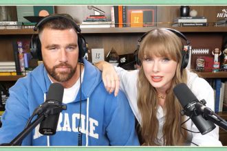 What Taylor Swift bakes with Jason Kelce’s kids, and 8 other things we learned on the New Heights podcast
