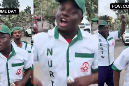 UNILAG Final-Year Students Dress and Act as NURTW Members on Costume Day