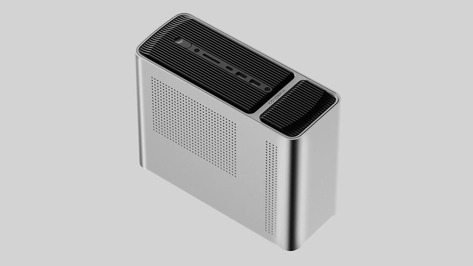 No, Dell didn’t launch an Alienware mini PC -powered PC looks a lot like one and it can even read SD 4.0 cards