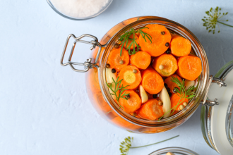Lacto-Fermented Pickled Carrots