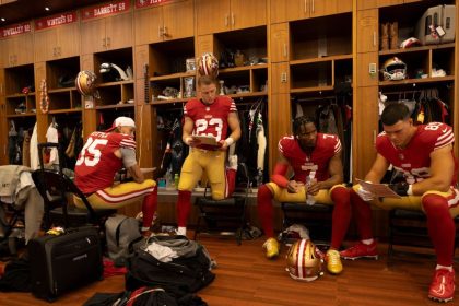 NFL locker room assignments, and how teams carefully —