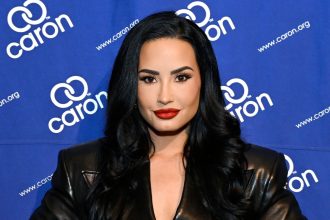 Demi Lovato showcases dramatic weight loss in tiny string bikini