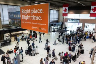 I was flying back to Ottawa on Air Canada, then my flight got cancelled