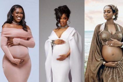 Stylish Baby Bumps Everywhere! Anita Asuoha, Toke Makinwa & Priscilla Ojo Glow with Joy