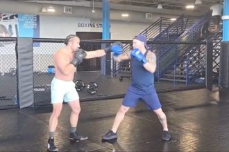 Influencer Tristan Hamm discusses sparring ‘true gladiator’ Colby Covington: ‘That fight can go either way’