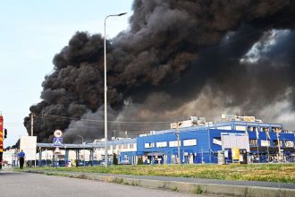 Russian cruise missiles hit US company in massive Ukraine strike amid Trump’s peace push
