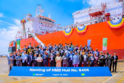 President Tinubu flags off West Africa Gas Limited’s 40,000 CBM LPG Vessel 