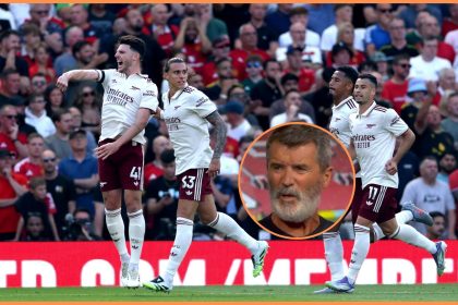 “That’s a worry” – Roy Keane aims dig at Arsenal after 1-0 win at Manchester United