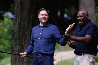 DNC rips JD Vance for fishing with British foreign secretary in latest bizarre attack; Republicans hit back