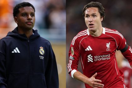 Liverpool cool Rodrygo interest following Federico Chiesa’s heroics in Premier League opener