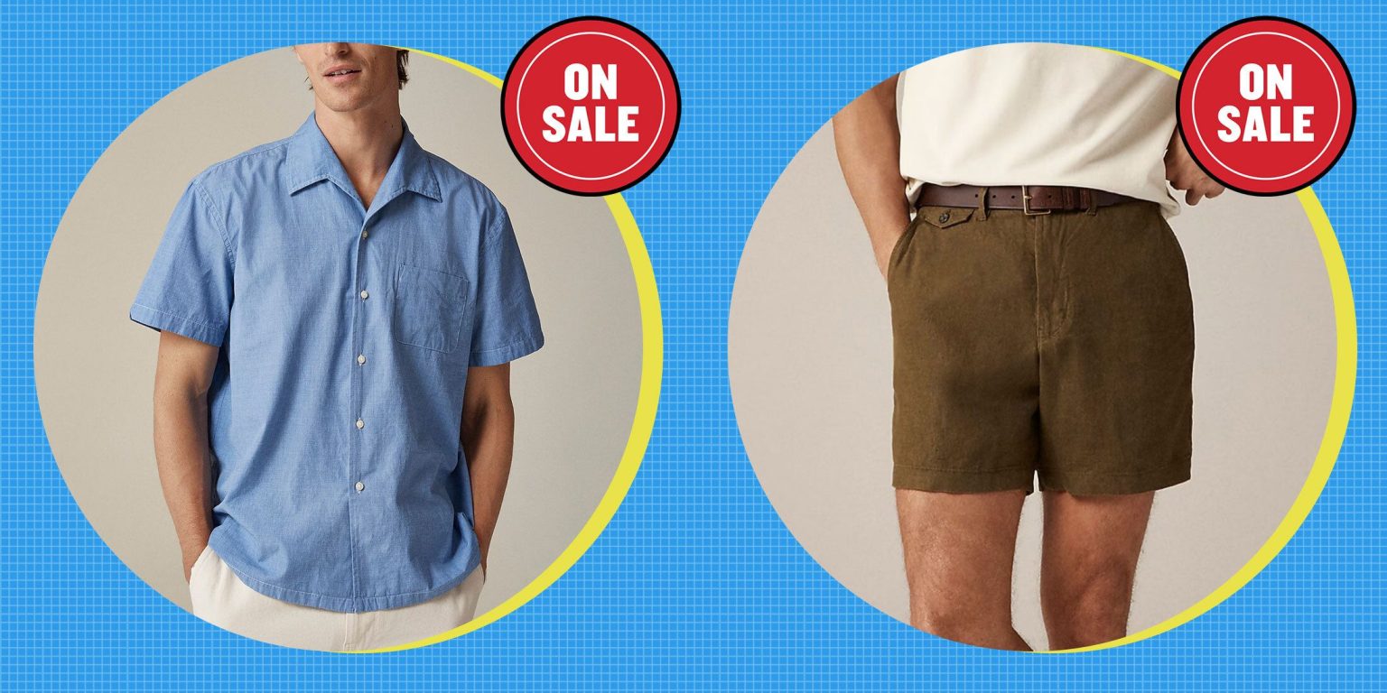 J. Crew August Sale: Save up to 65% Off Polos, Shorts, and T-Shirts