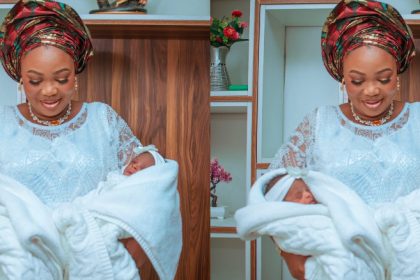 Mercy Ebosele Welcomes Twins, Shares Heartwarming Family Photos