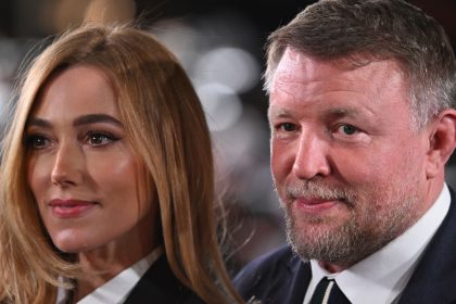 Guy Ritchie and lace-clad wife Jacqui manifest ‘change and growth’ at surprise Stonehenge vow renewal