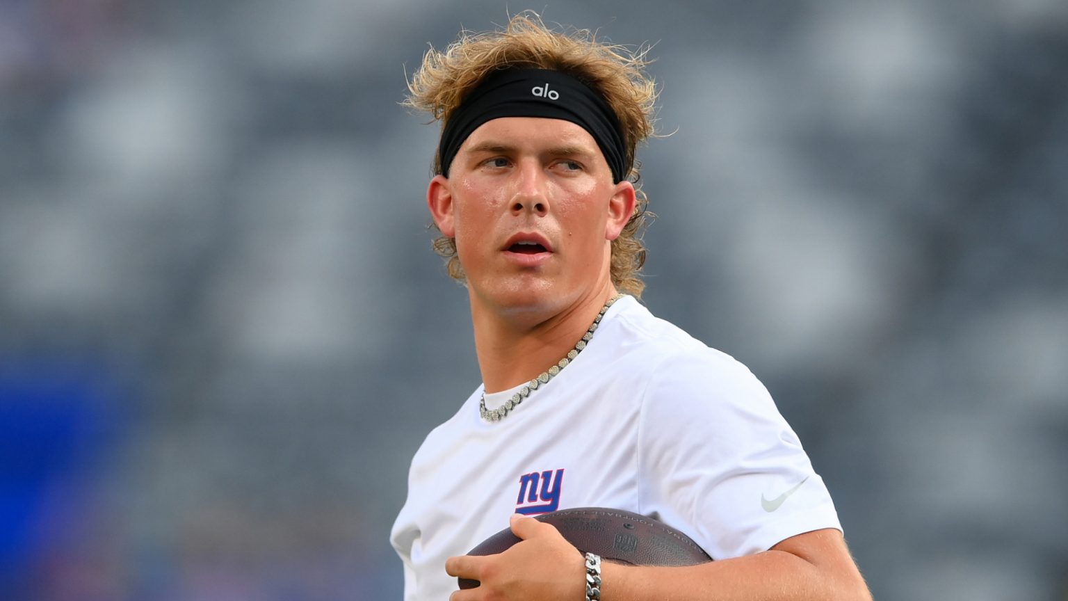 Jaxson Dart’s ‘aura’ could force Giants into early Russell Wilson decision