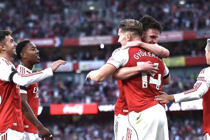 Arsenal 5-0 Leeds: Goals, debuts, presentations, and injuries