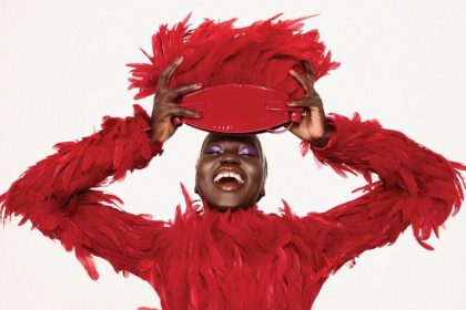 Feathers, Fruit, & a Blonde Afro: Adut Akech’s Vogue September Looks Are Unstoppable