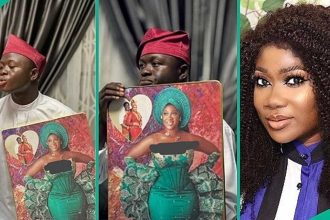 See trending photos as man marks Mercy Johnson’s birthday in special way