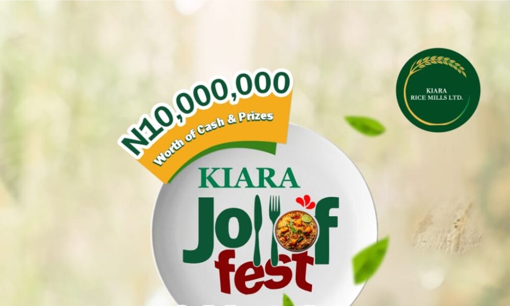 Kiara Rice Brings the Joy to Lagos with the Grand Finale of the “World Jollof Fest”