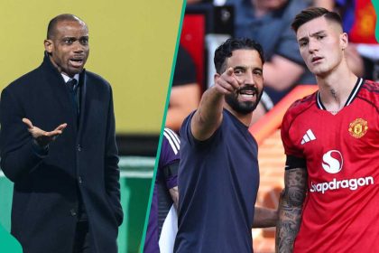 Sunday Oliseh hits out at Ruben Amorim over Benjamin Sesko’s treatment at Manchester United