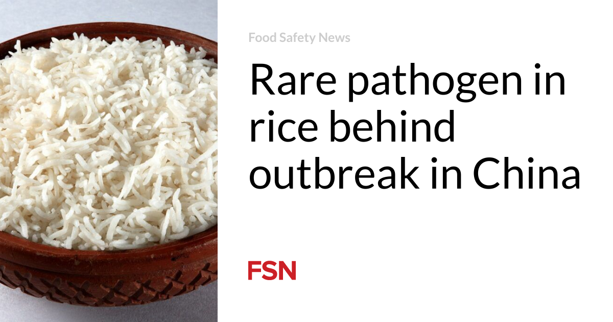 Rare pathogen in rice behind outbreak in China