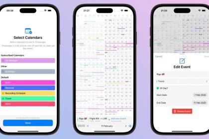 Indie App Spotlight: ‘Timescape’ is a big-picture calendar for year-round planning