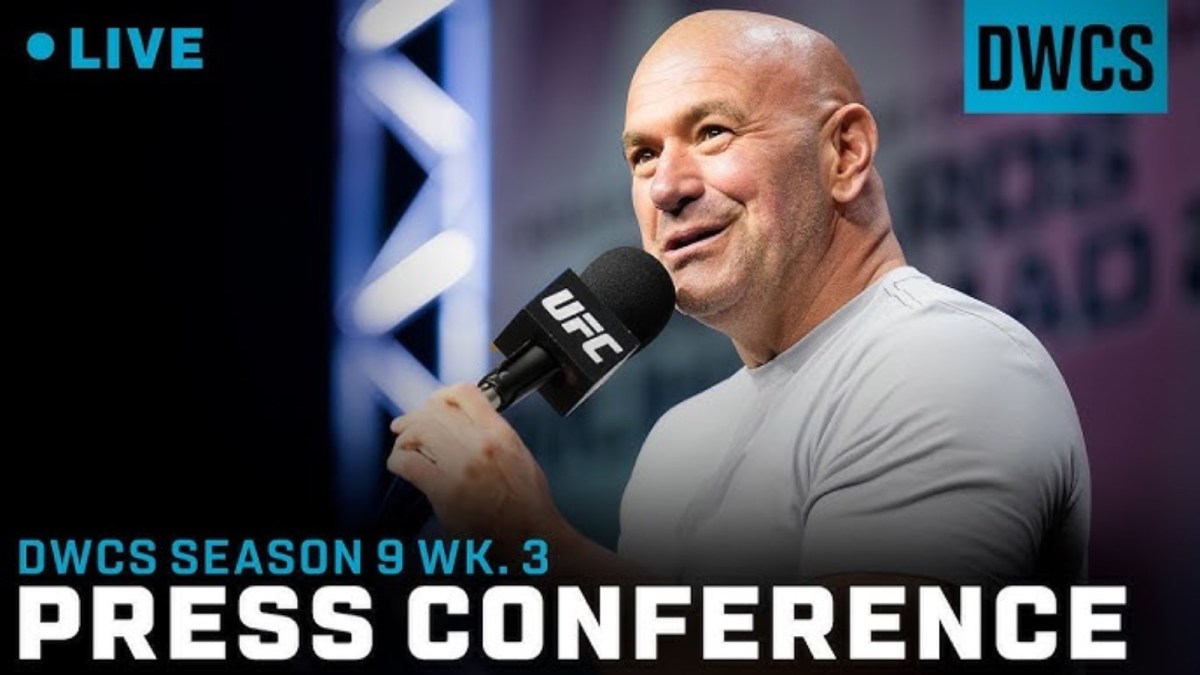 Dana White Contender Series -Fight Press Conference