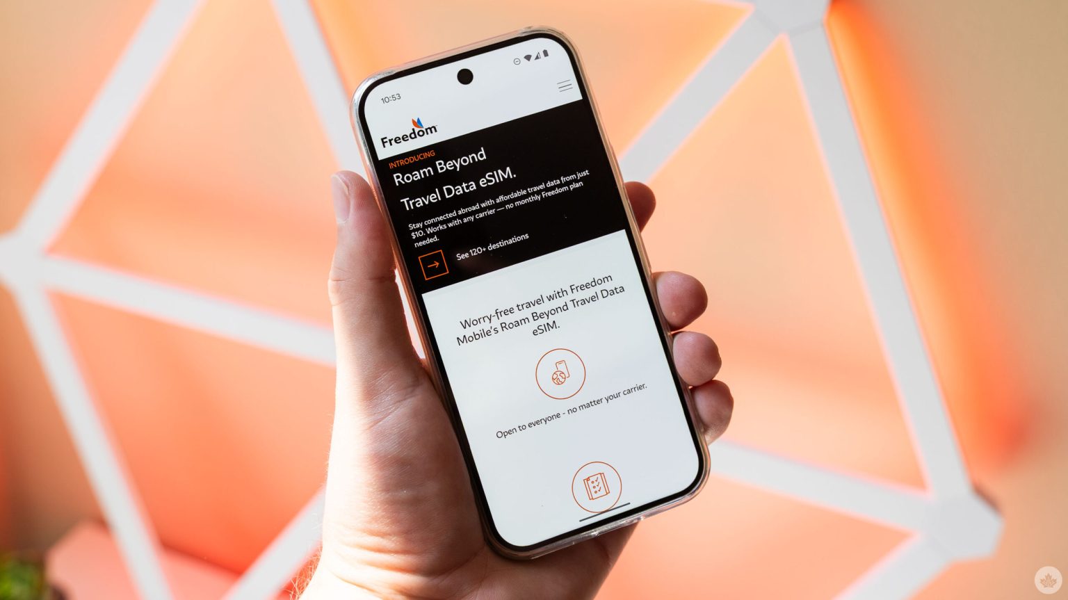 Freedom offers cheaper roaming to all Canadians with new travel eSIM