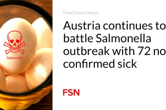 Austria continues to battle Salmonella outbreak with 72 now confirmed sick