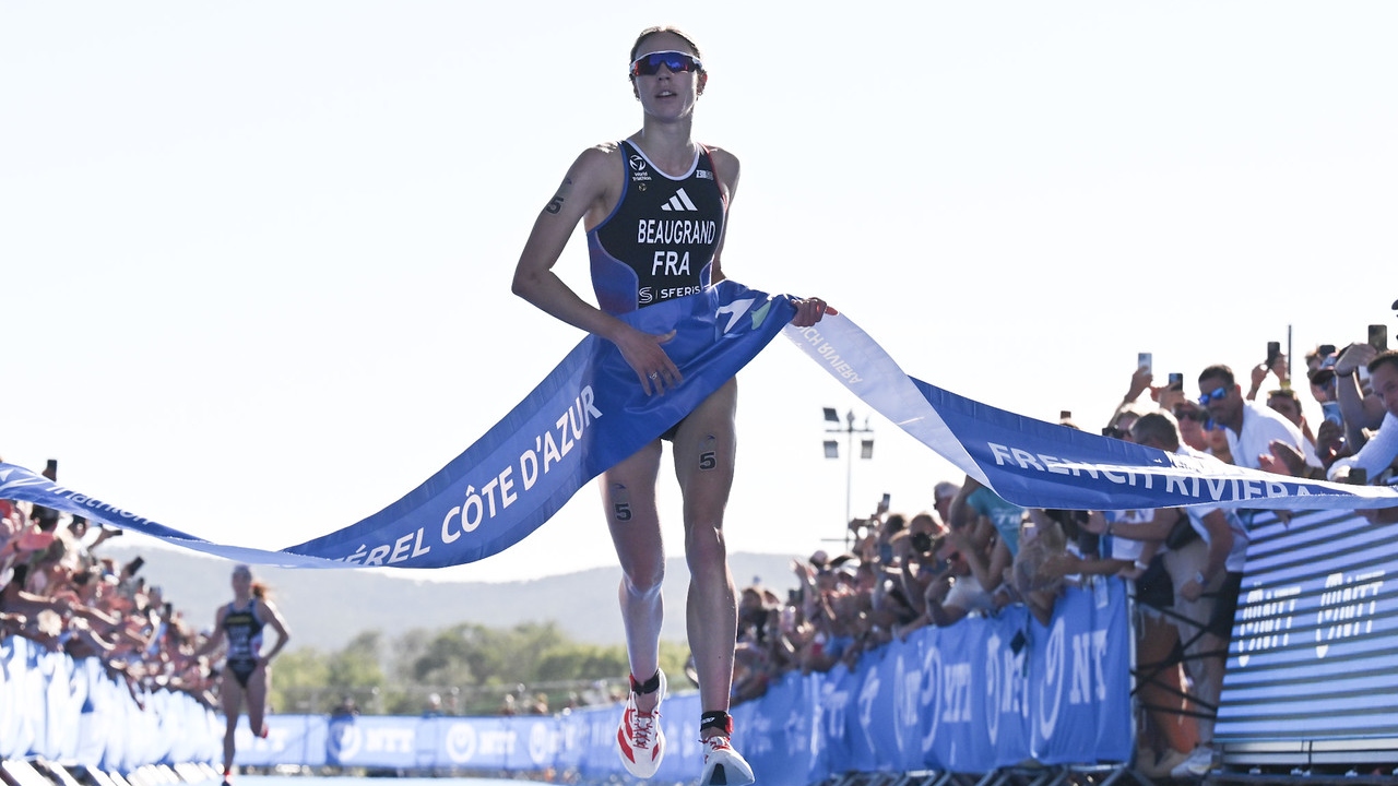 WTCS French Riviera 2025 women’s results: Home win for Olympic champion Beaugrand