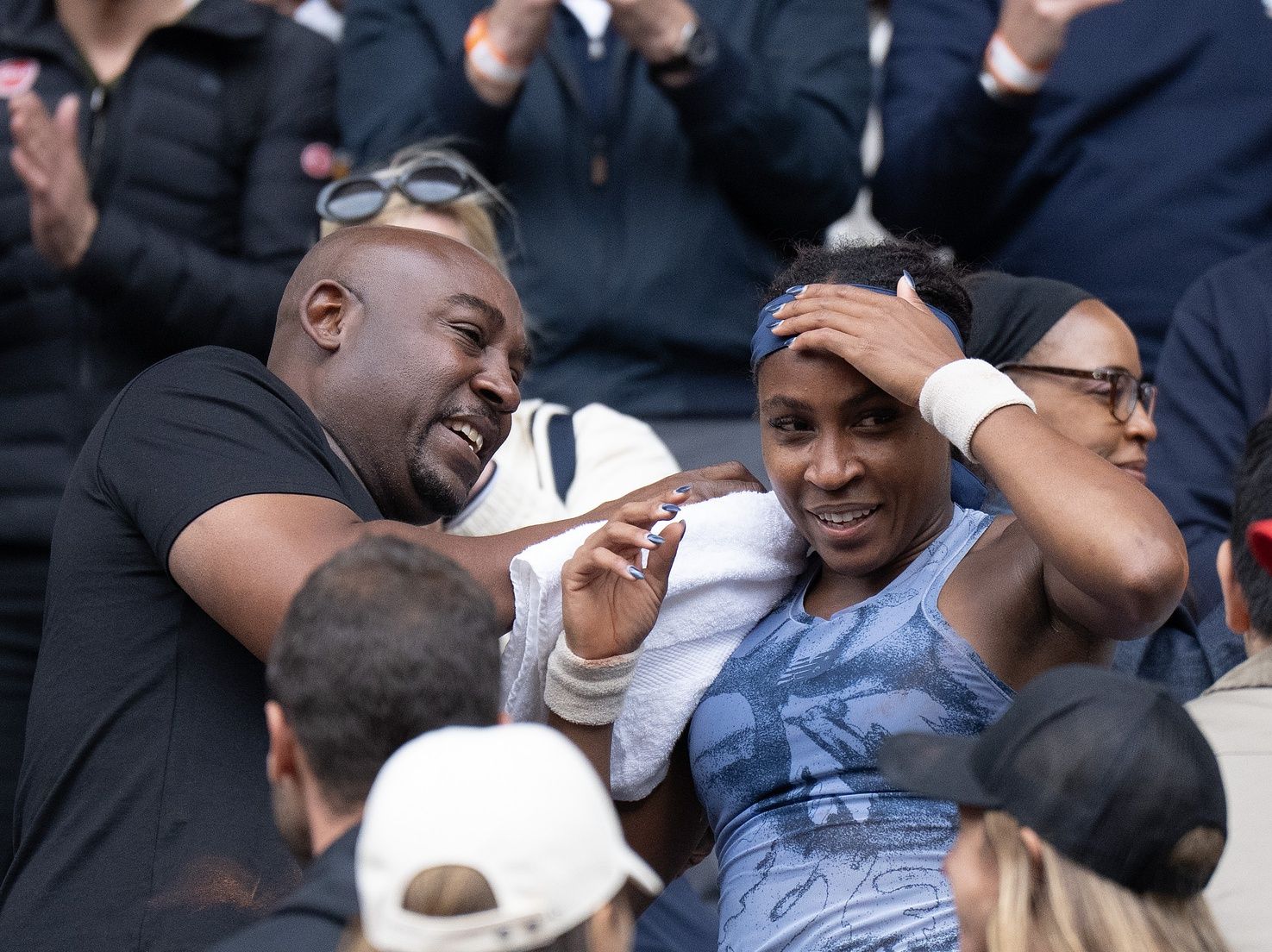 Coco Gauff Quips About Her Father’s Claim on Mental Strength at US Open, Mentions Her Mother and Grandparents’ Influence