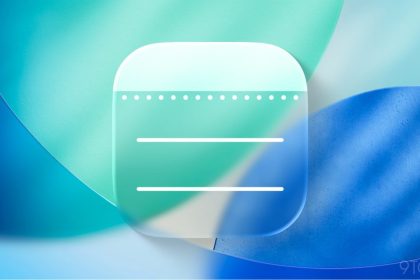 Here’s everything new for Apple Notes in iOS 26