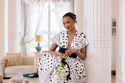 Temi Otedola’s Polka Dot Wedding Dress Is a Love Letter to Personal Style