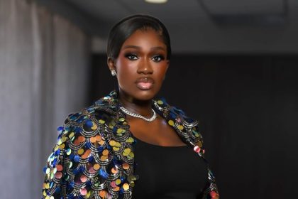 This Oversized Sequinned Blazer Is Anita Asuoha’s Boldest Fashion Moment Yet