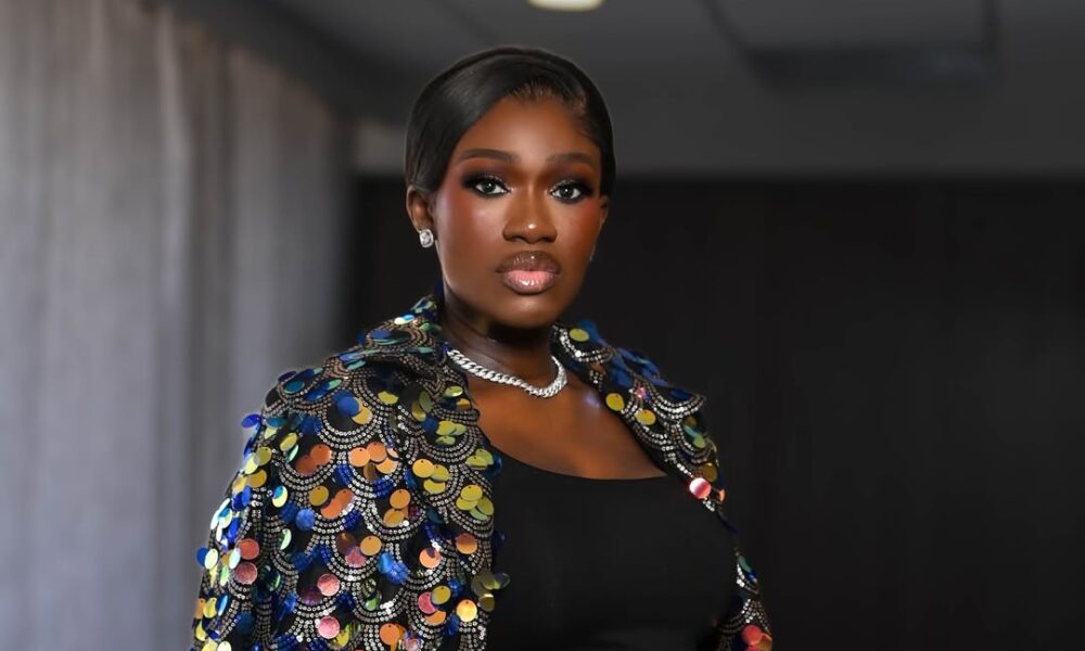 This Oversized Sequinned Blazer Is Anita Asuoha’s Boldest Fashion Moment Yet