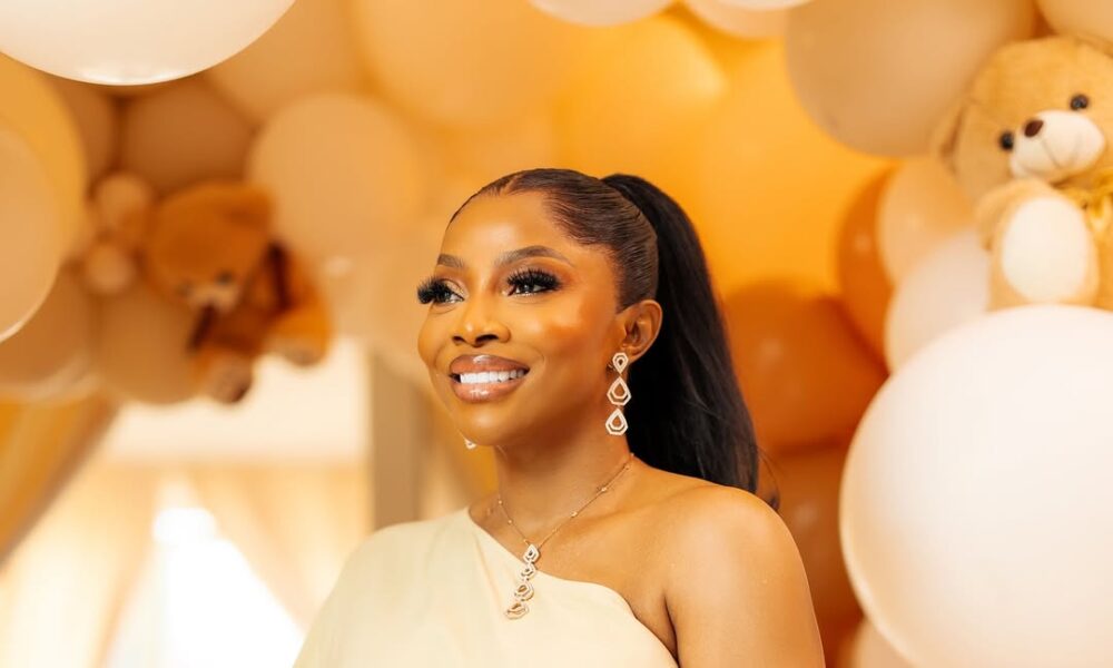 Toke Makinwa Just Became a Mum! Meet Baby Yakira Eliana