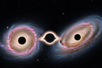 Ultra-rare phenomenon: Astronomers spot 2 galaxies sharing 3 black holes for the first time