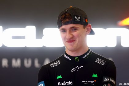 McLaren F1 annonce un changement de pilote pour les EL1 à Monza
