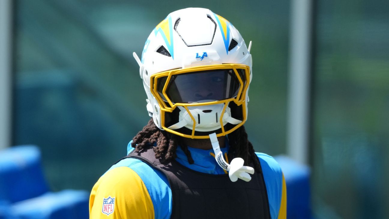 Chargers expecting RB Harris to start vs. Chiefs